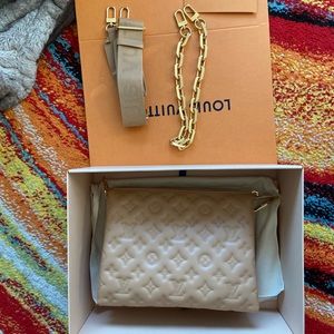 Louis Vuitton PM coussin in Camel NIB